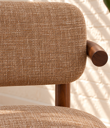 Caroline Dining Chair in Toffee Brown
