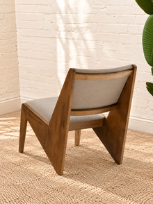 Catalina Lounge Chair in Warm Brown