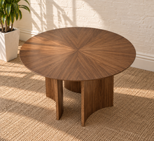 Clara Starburst Dining Table in Warm Chesnut