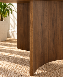 Clara Starburst Dining Table in Warm Chesnut