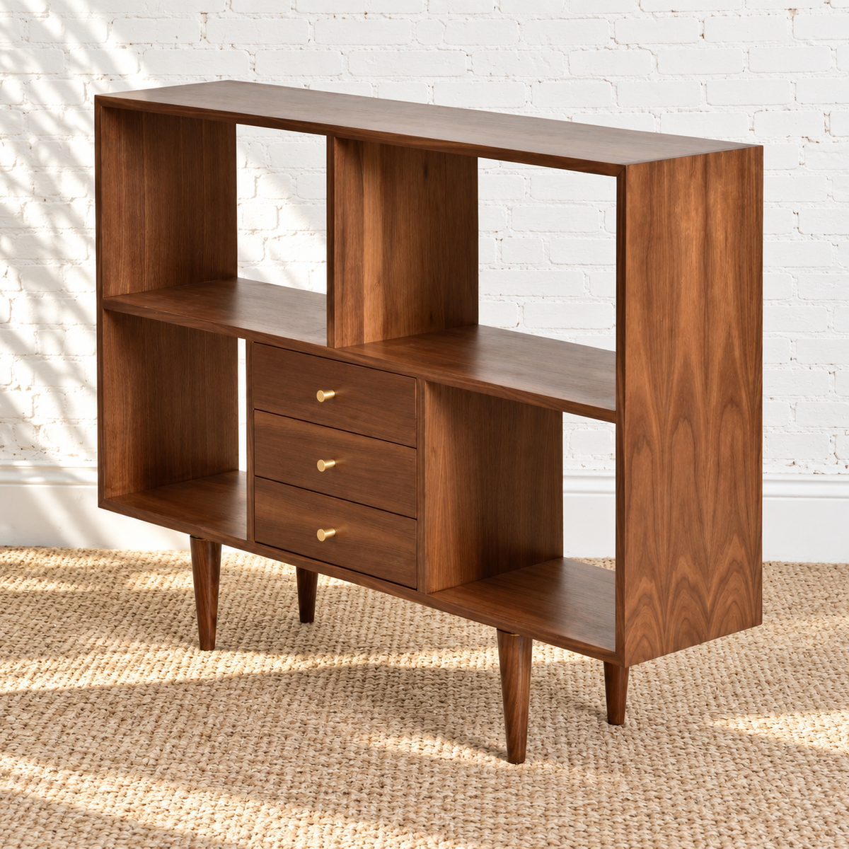 Steven Three-Drawer Multi Media Cabinet