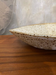 13” Diameter Speckled Shallow Bowl