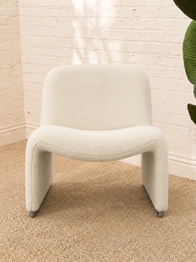 Etta Accent Chair in White