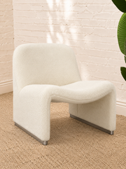 Etta Accent Chair in White