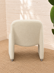 Etta Accent Chair in White