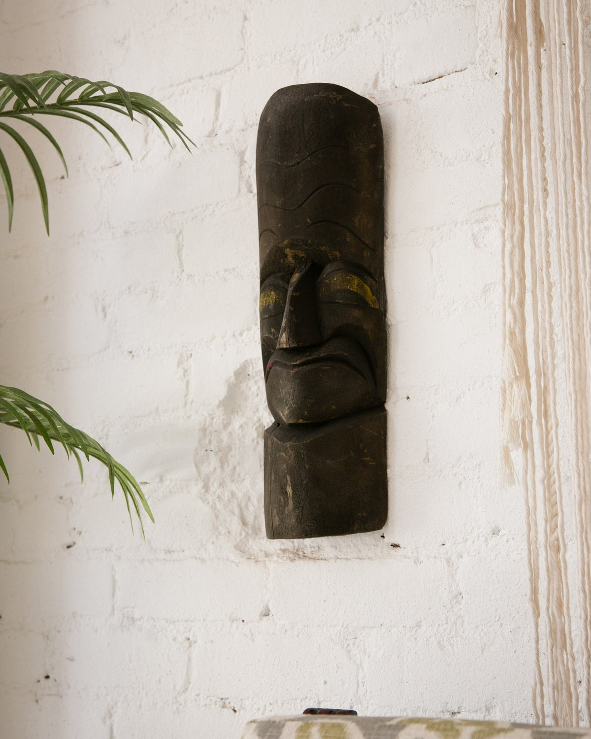 Wood Mask Wall Art
