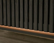 Johannesburg Buffet Credenza in Black & Walnut