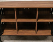 Johannesburg Buffet Credenza in Black & Walnut