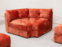 Prima Sofa in Burnt Orange