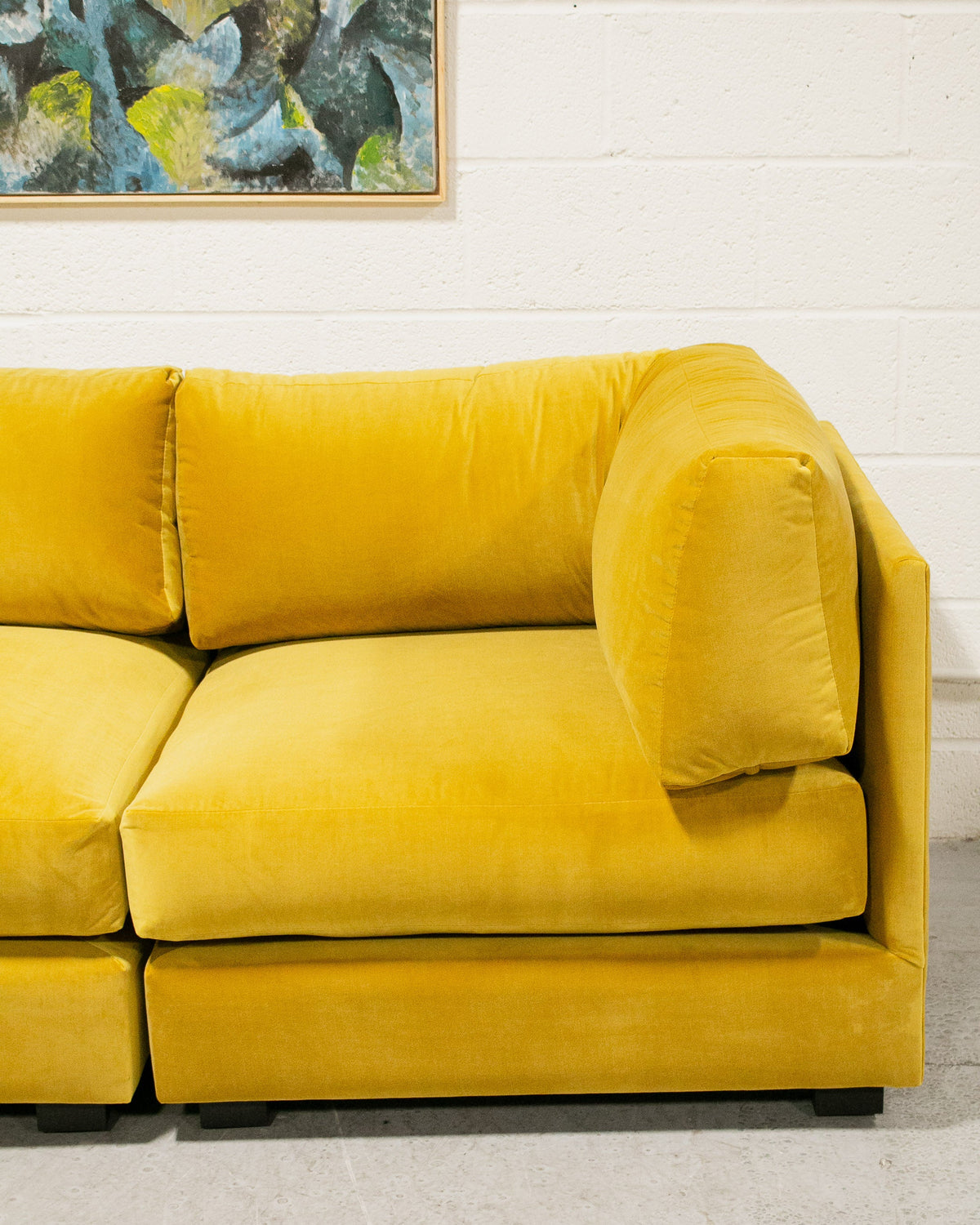 Sebastian 6 piece Sofa in Citron