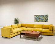Sebastian 6 piece Sofa in Citron