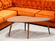 Walnut Boomerang Coffee Table