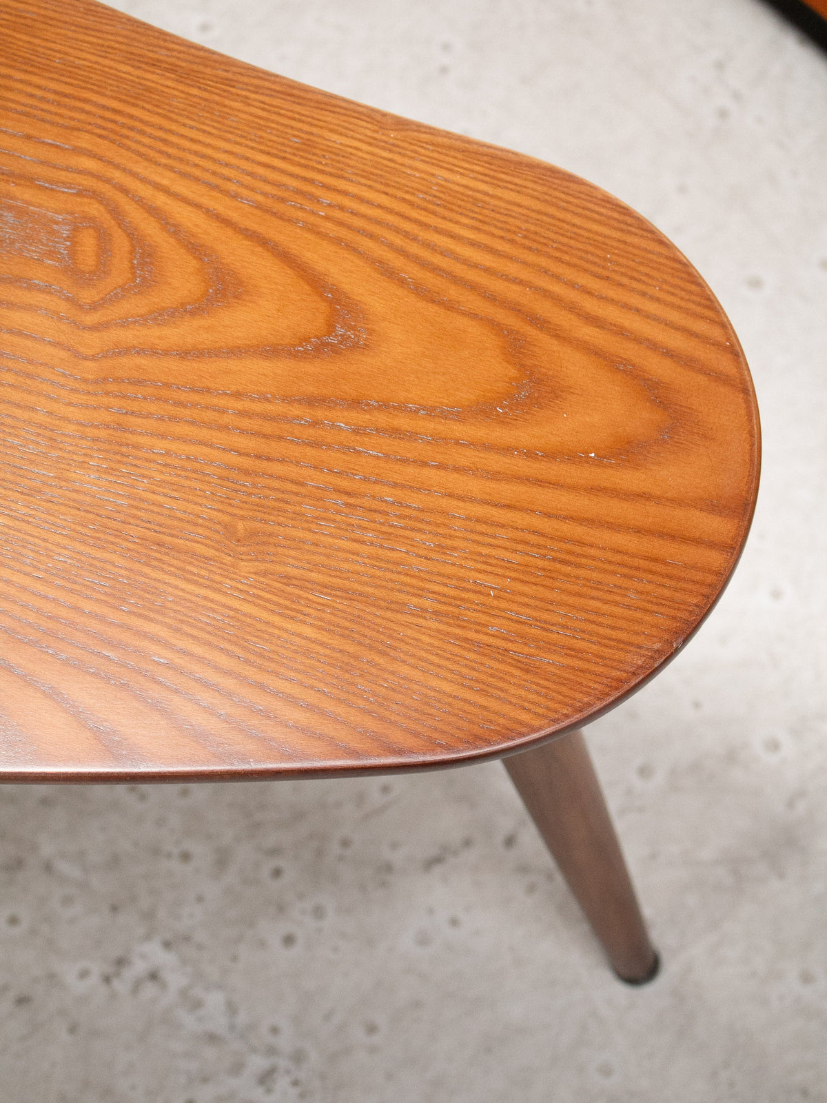 Walnut Boomerang Coffee Table