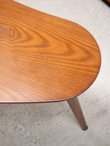 Walnut Boomerang Coffee Table