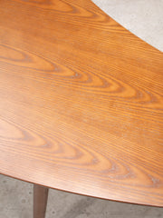 Walnut Boomerang Coffee Table