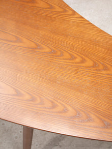 Walnut Boomerang Coffee Table