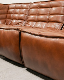 Recycled Leather 5 Piece Juno Sofa