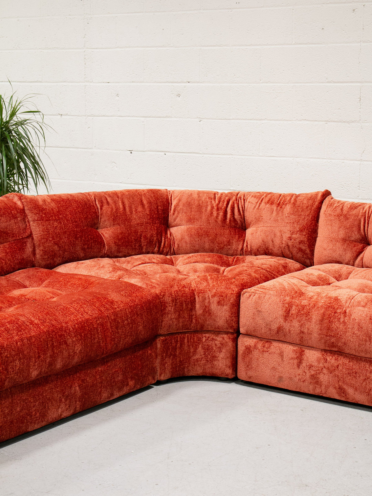 Prima Sofa in Burnt Orange