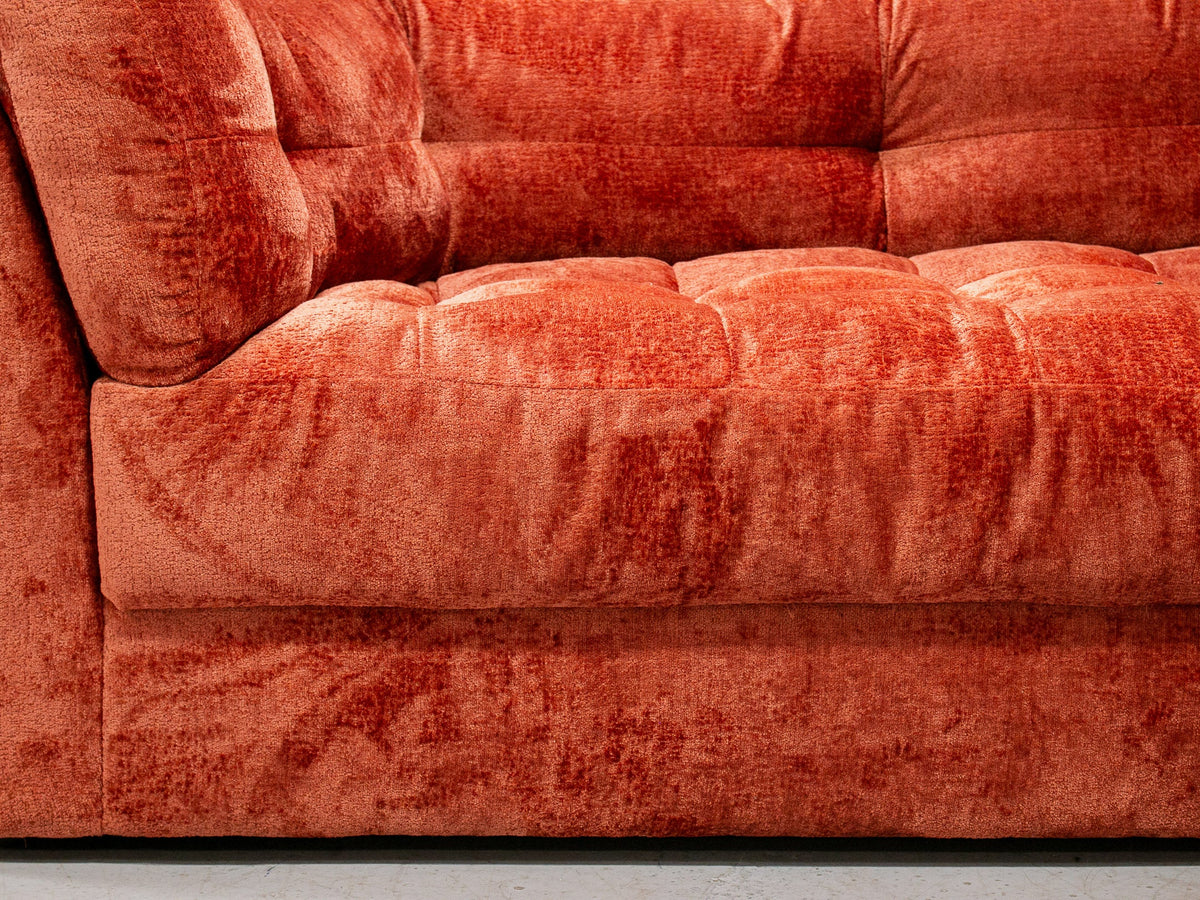 Prima Sofa in Burnt Orange