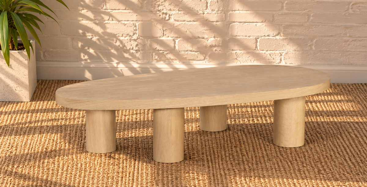 Henry Coffee Table in Natural Blonde Oak