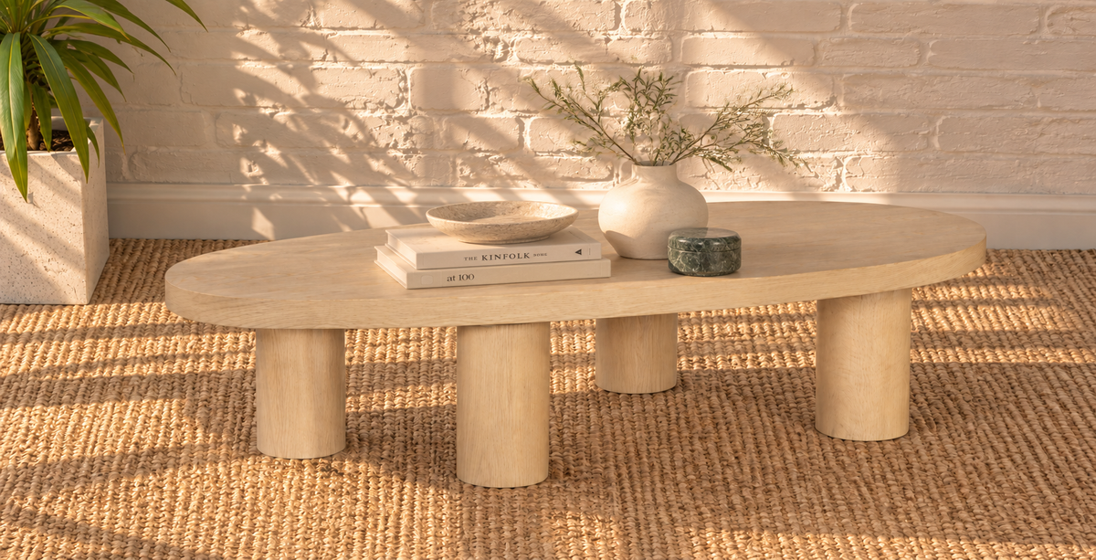 Henry Coffee Table in Natural Blonde Oak