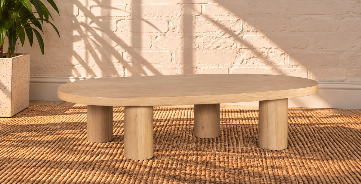 Henry Coffee Table in Natural Blonde Oak