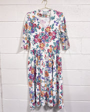 Vintage Romantic Floral Dress (12)