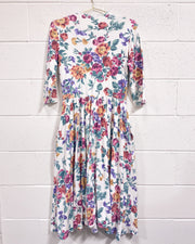 Vintage Romantic Floral Dress (12)