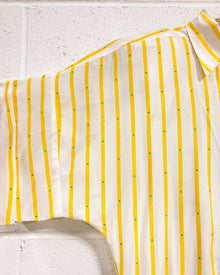 Vintage Yellow Striped Dress (5/6) - As Found