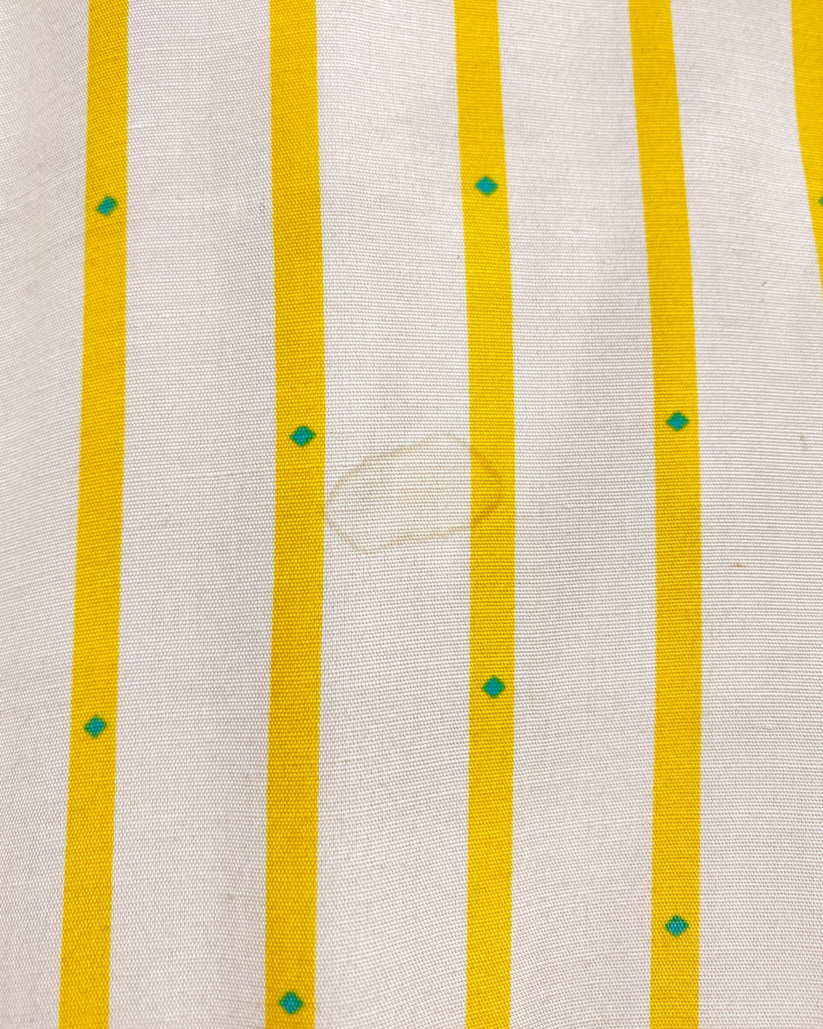 Vintage Yellow Striped Dress (5/6) - As Found