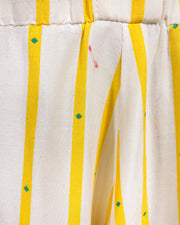 Vintage Yellow Striped Dress (5/6) - As Found