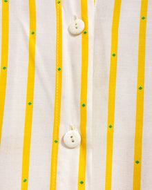 Vintage Yellow Striped Dress (5/6) - As Found