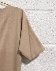 Vintage Dress in Beige and Black