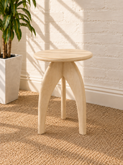 Jillian Side Table in Sand