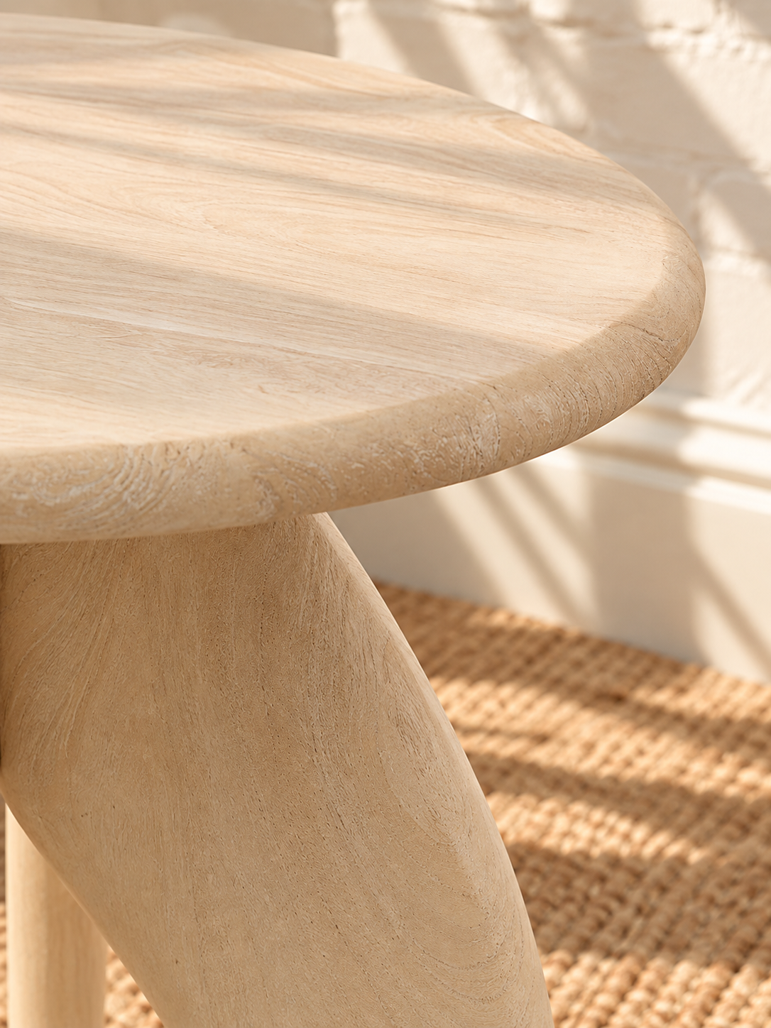 Jillian Side Table in Sand