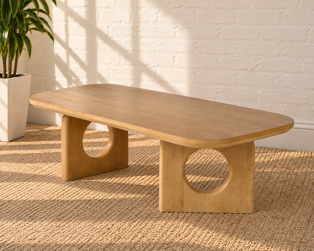 Kamari Coffee Table in Natural Oak