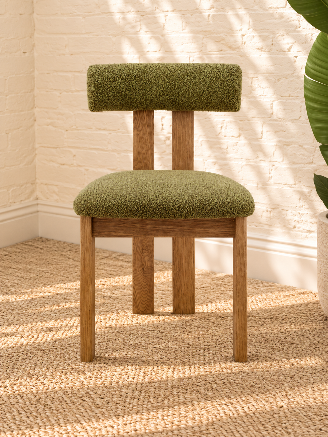 Kiki Dining Chair in Avocado Green