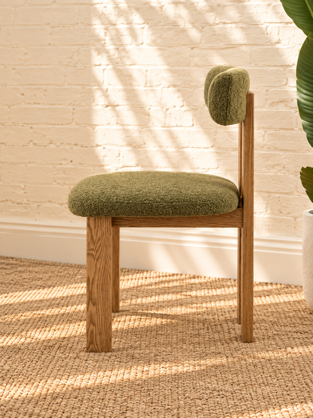 Kiki Dining Chair in Avocado Green