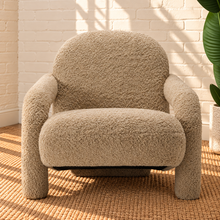 Kinsley Accent Chair in Latte Beige