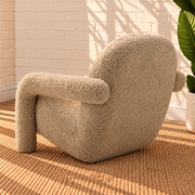 Kinsley Accent Chair in Latte Beige