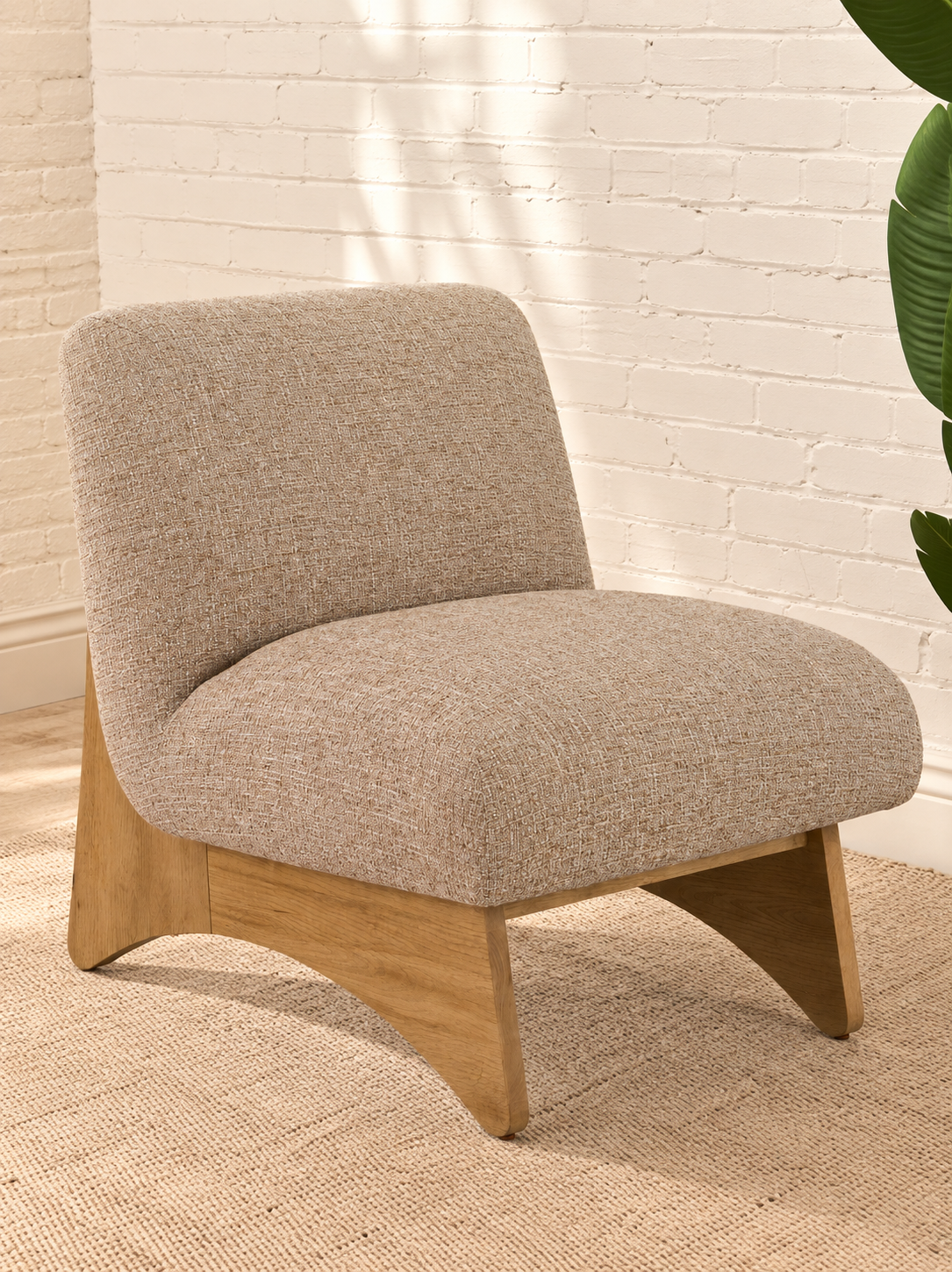 Kyro Accent Chair in Oat Beige