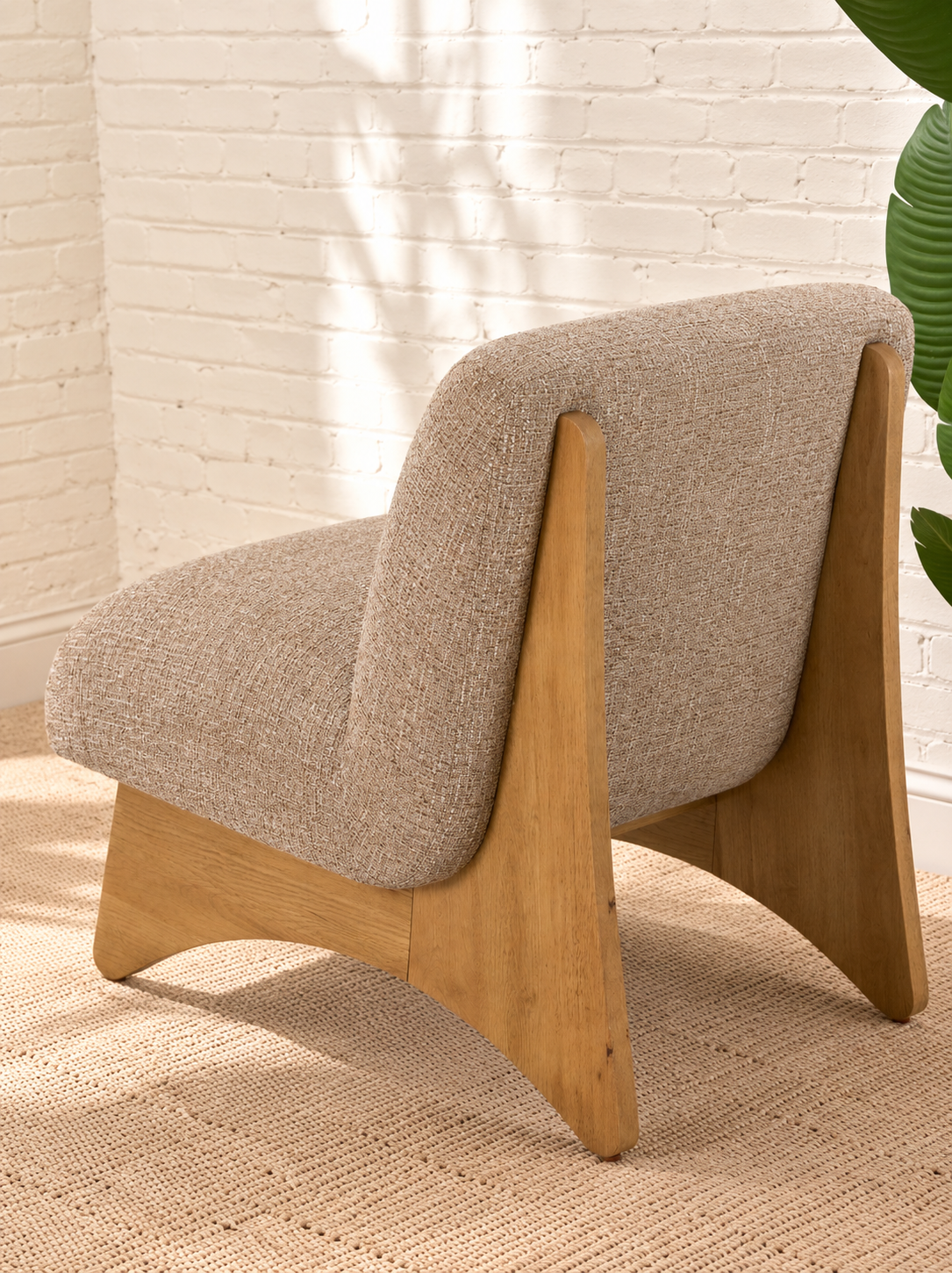Kyro Accent Chair in Oat Beige
