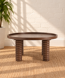 Lainey Coffee Table in Dark Walnut