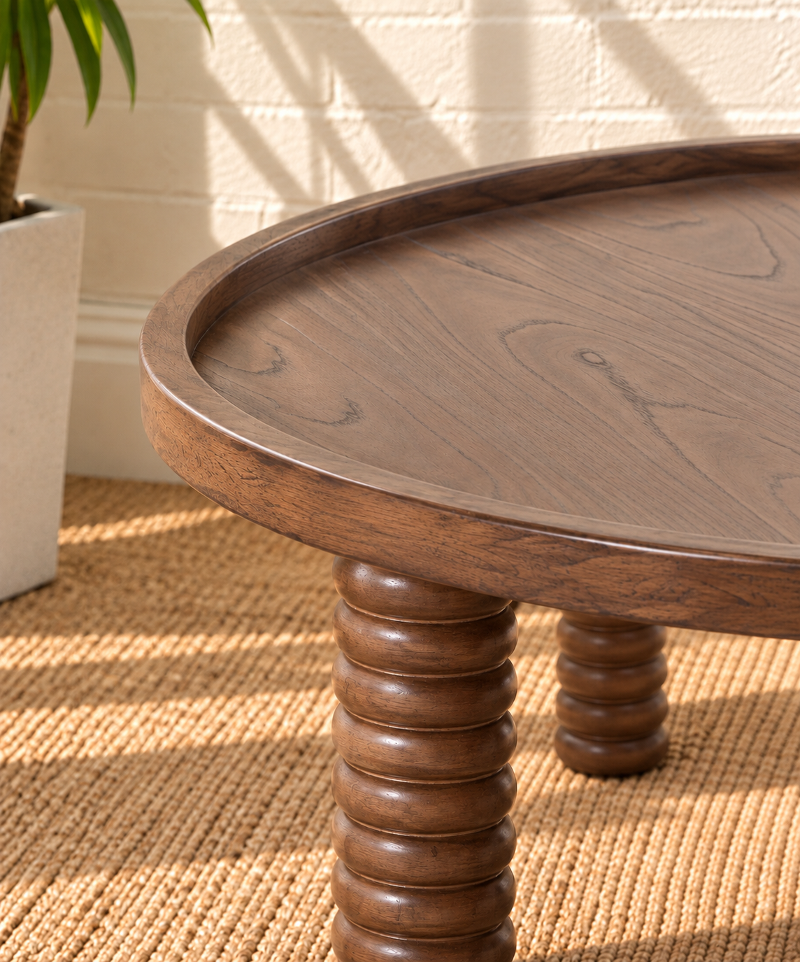 Lainey Coffee Table in Dark Walnut