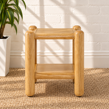Lena Minimalist Side Table in Natural