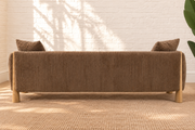 Lexi Upholstered Sofa in Taupe Brown