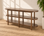 Malie Open Shelves in Dark Walnut