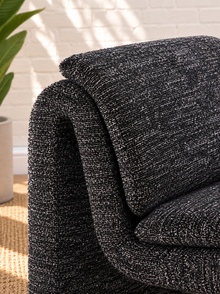 Monroe Lounge Chair in Graphite