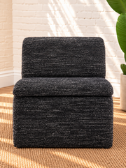 Monroe Lounge Chair in Graphite