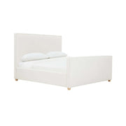 Bristol Park Ivory Contract-Grade Fabric Upholstered Bed